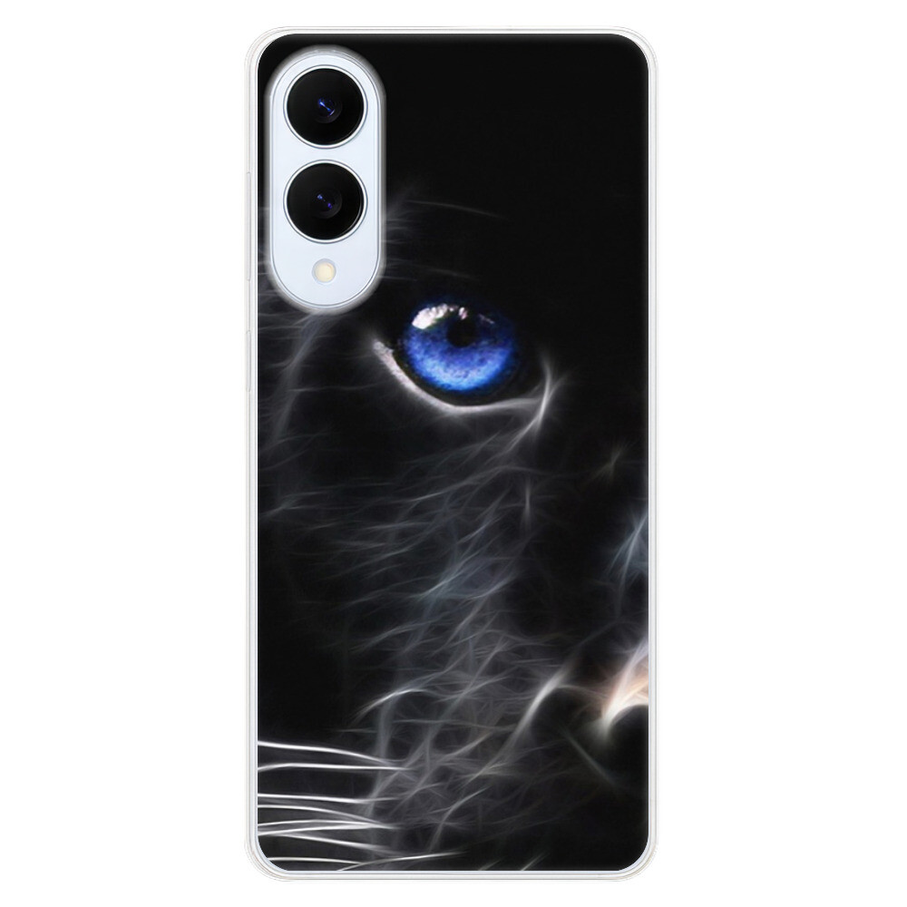 Odolné silikónové puzdro iSaprio - Black Puma - Samsung Galaxy S25 Edge