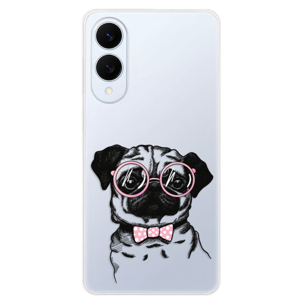 Odolné silikónové puzdro iSaprio - The Pug - Samsung Galaxy S25 Edge