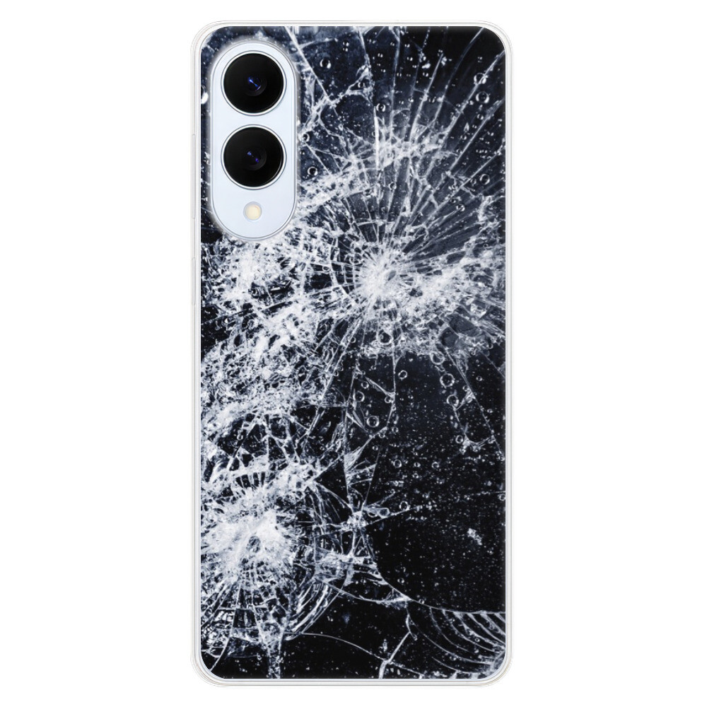 Odolné silikónové puzdro iSaprio - Cracked - Samsung Galaxy S25 Edge