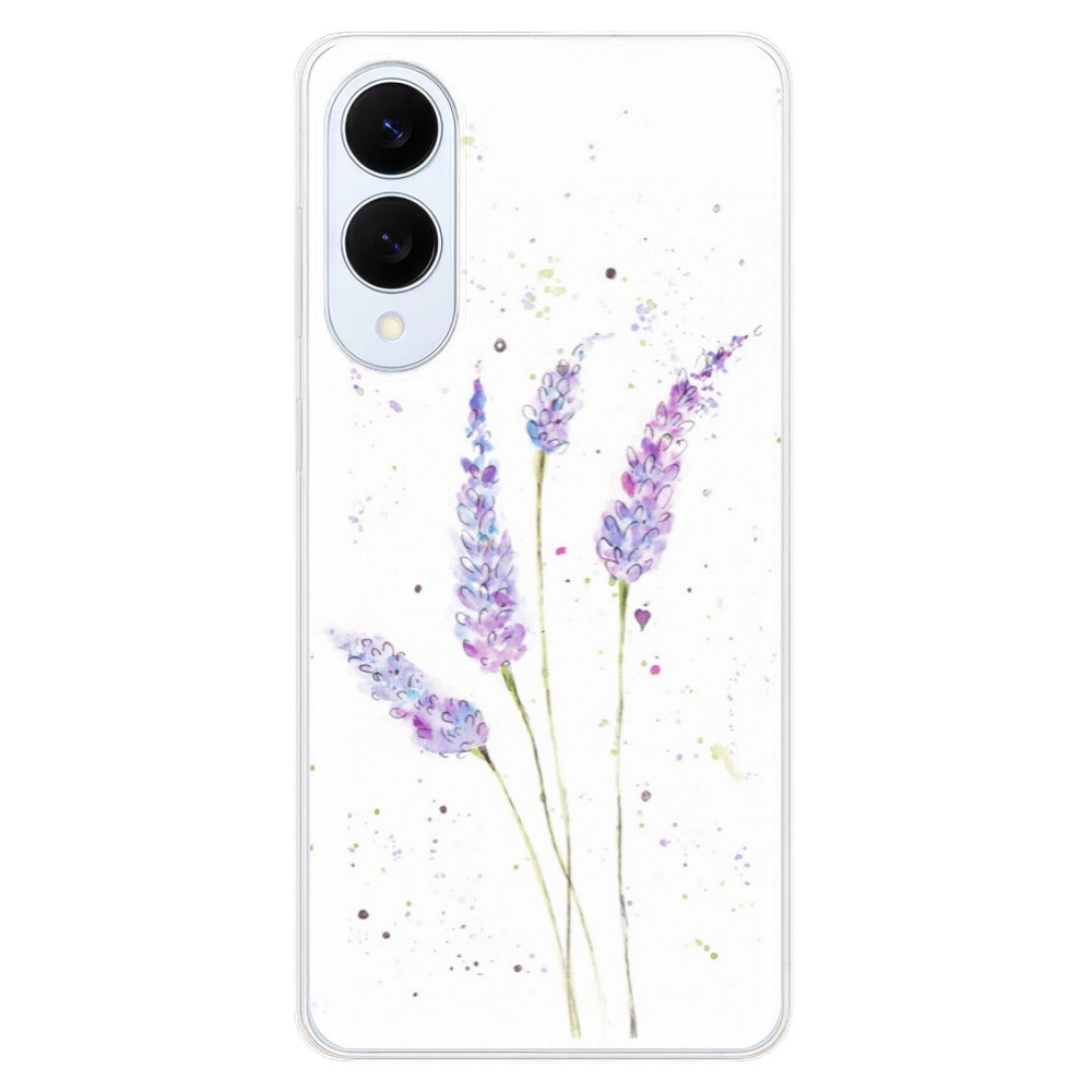 Odolné silikónové puzdro iSaprio - Lavender - Samsung Galaxy S25 Edge
