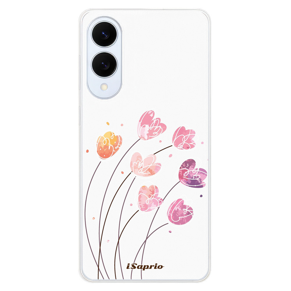 Odolné silikónové puzdro iSaprio - Flowers 14 - Samsung Galaxy S25 Edge