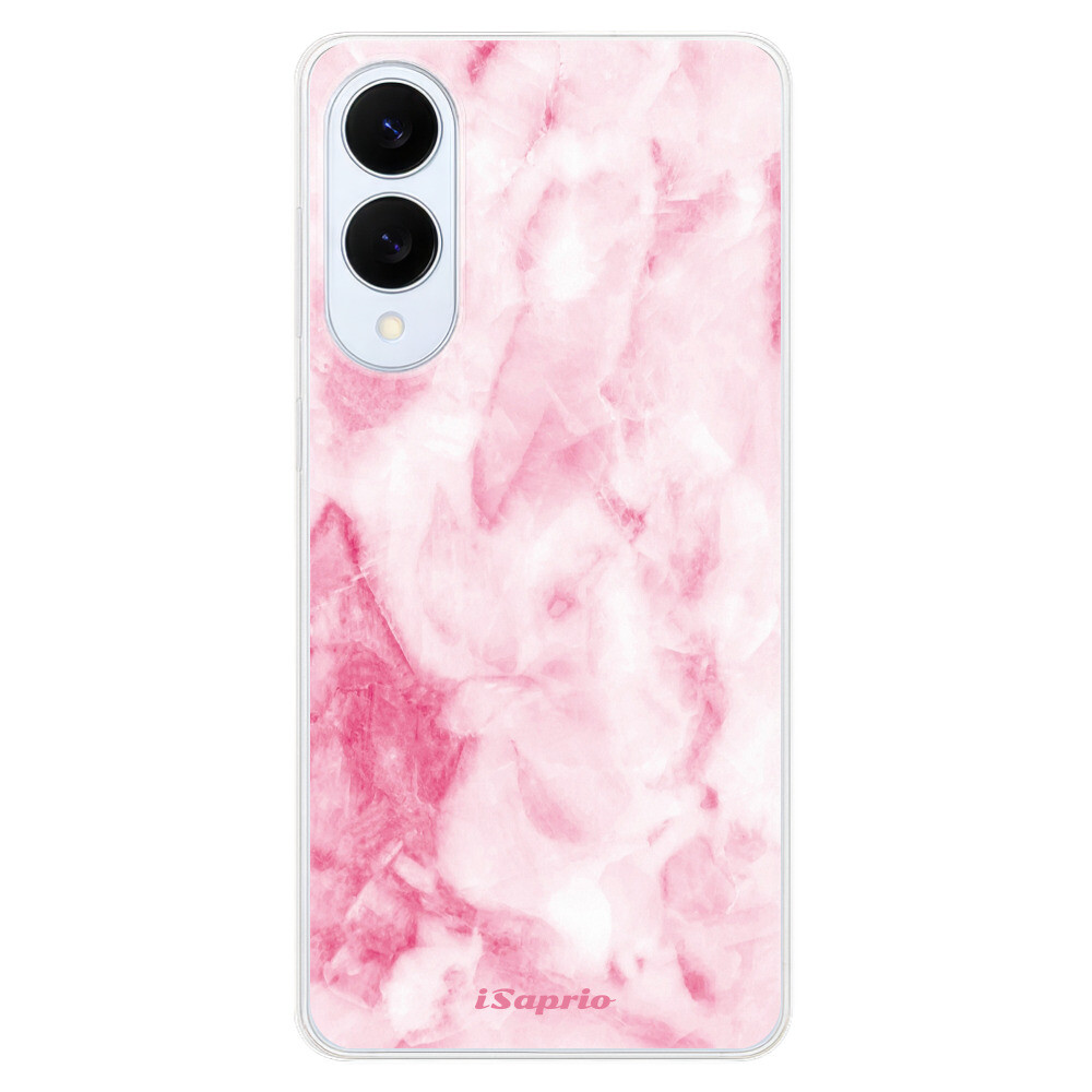 Odolné silikónové puzdro iSaprio - RoseMarble 16 - Samsung Galaxy S25 Edge