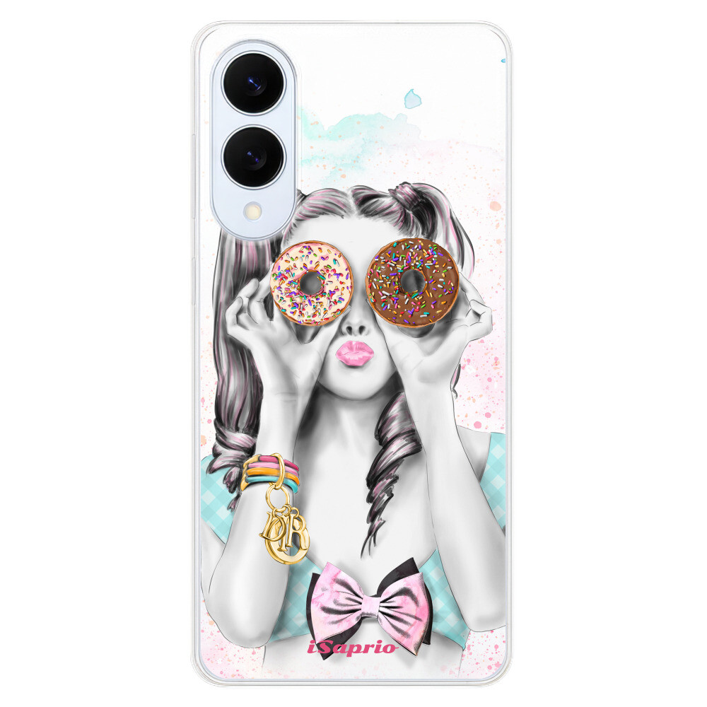 Odolné silikónové puzdro iSaprio - Donuts 10 - Samsung Galaxy S25 Edge