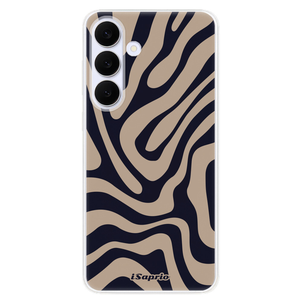 Odolné silikónové puzdro iSaprio - Zebra Black - Samsung Galaxy S25 FE