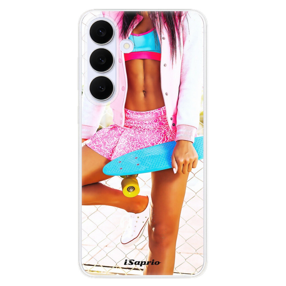 Odolné silikónové puzdro iSaprio - Skate girl 01 - Samsung Galaxy S25 FE