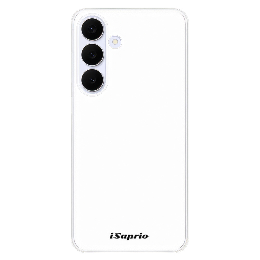 Odolné silikónové puzdro iSaprio - 4Pure - bílý - Samsung Galaxy S25 FE