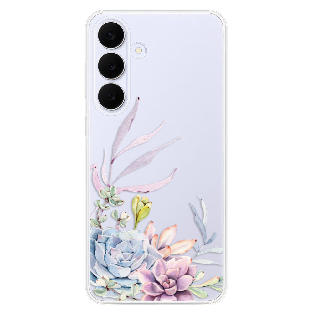Odolné silikónové puzdro iSaprio - Succulent 01 - Samsung Galaxy S25 FE