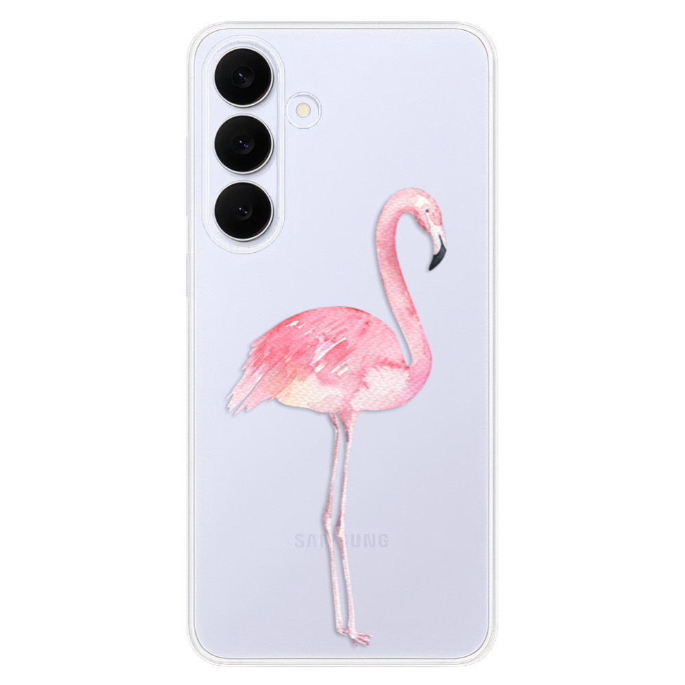 Odolné silikónové puzdro iSaprio - Flamingo 01 - Samsung Galaxy S25 FE