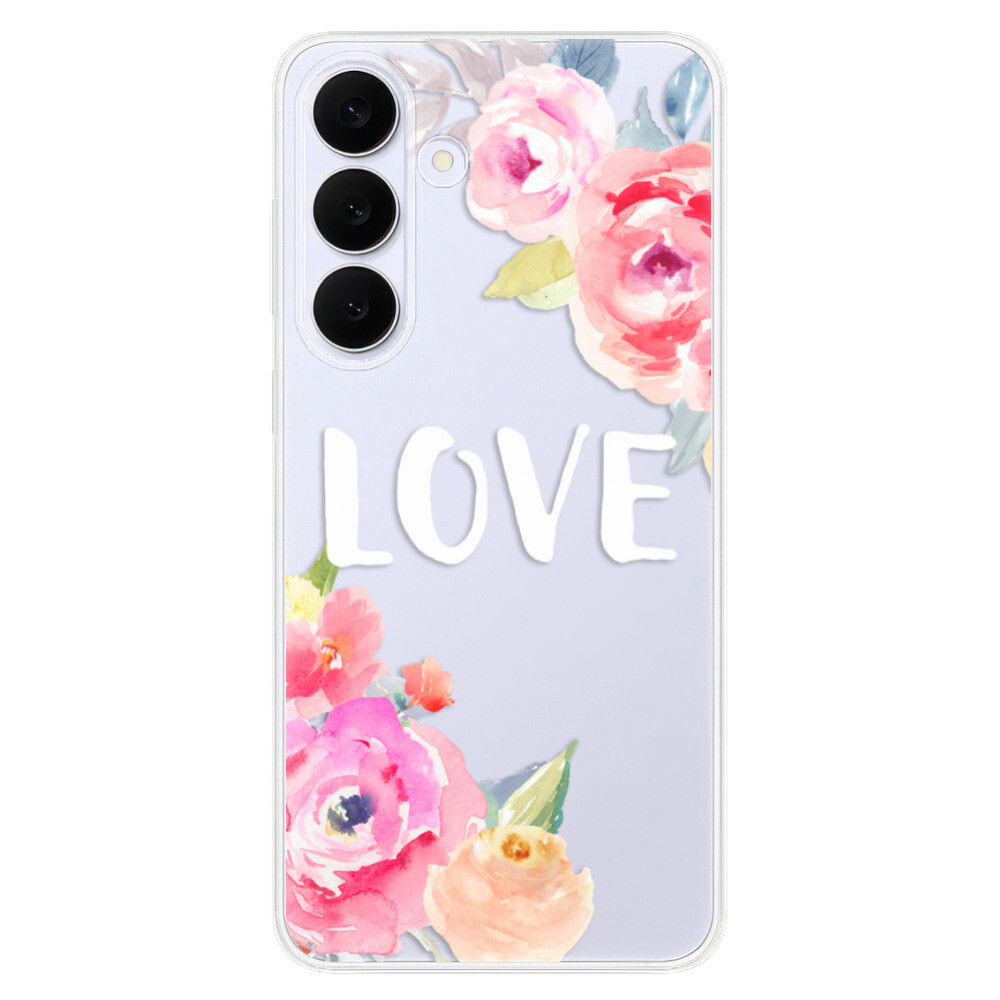 Odolné silikónové puzdro iSaprio - Love - Samsung Galaxy S25 FE