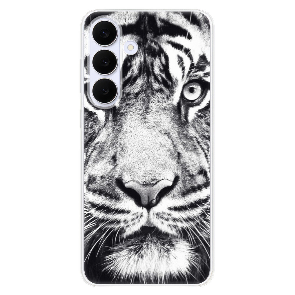 Odolné silikónové puzdro iSaprio - Tiger Face - Samsung Galaxy S25 FE