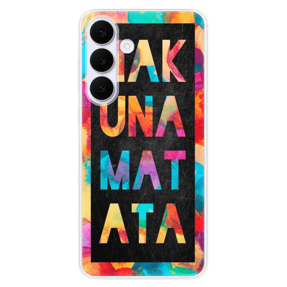 Odolné silikónové puzdro iSaprio - Hakuna Matata 01 - Samsung Galaxy S25 FE