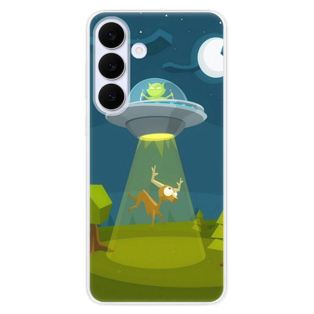Odolné silikónové puzdro iSaprio - Alien 01 - Samsung Galaxy S25 FE