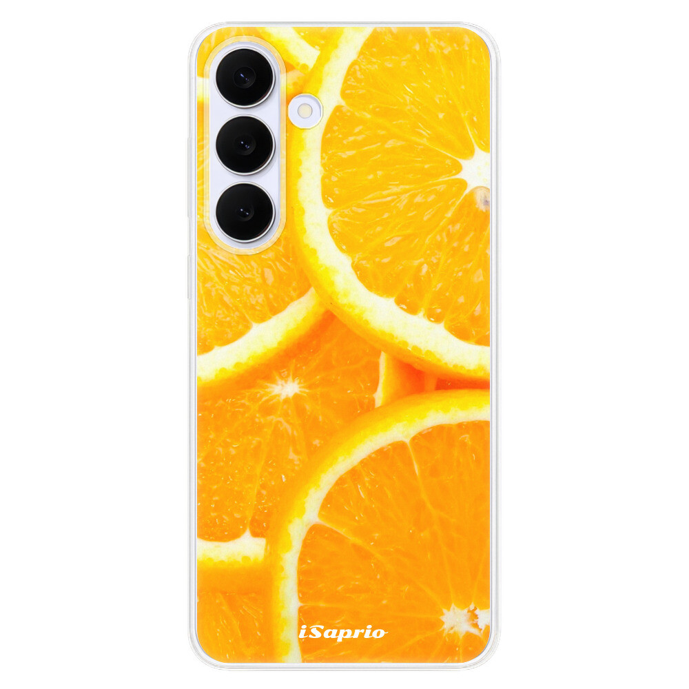 Odolné silikónové puzdro iSaprio - Orange 10 - Samsung Galaxy S25 FE