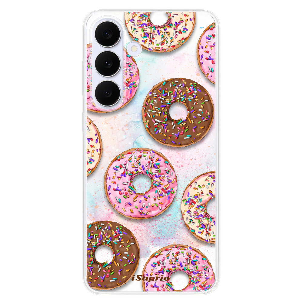Odolné silikónové puzdro iSaprio - Donuts 11 - Samsung Galaxy S25 FE