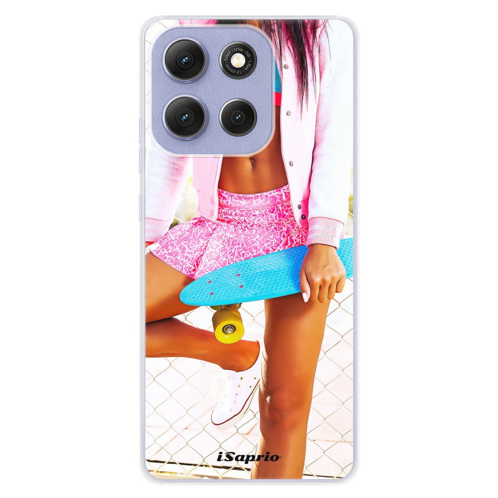 Odolné silikónové puzdro iSaprio - Skate girl 01 - Motorola Moto G86 5G