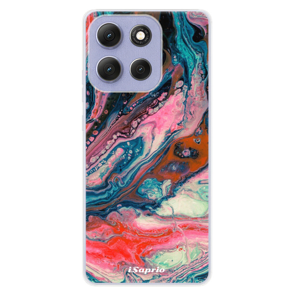 Odolné silikónové puzdro iSaprio - Abstract Paint 01 - Motorola Moto G86 5G
