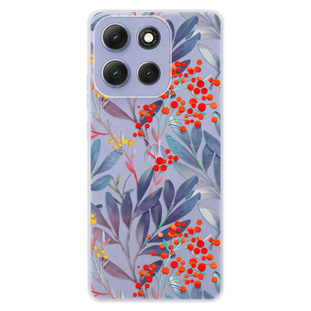 Odolné silikónové puzdro iSaprio - Rowanberry - Motorola Moto G86 5G