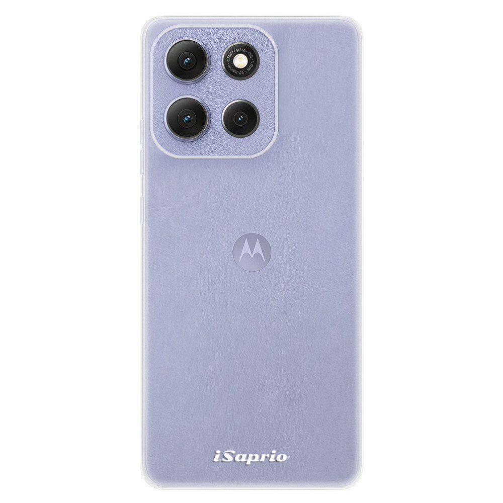 Odolné silikónové puzdro iSaprio - 4Pure - čirý bez potisku - Motorola Moto G86 5G