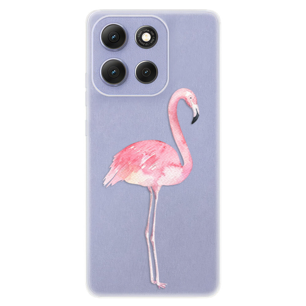 Odolné silikónové puzdro iSaprio - Flamingo 01 - Motorola Moto G86 5G
