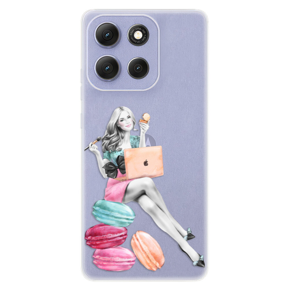 Odolné silikónové puzdro iSaprio - Girl Boss - Motorola Moto G86 5G