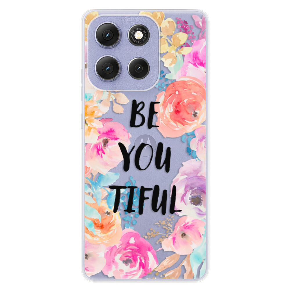 Odolné silikónové puzdro iSaprio - BeYouTiful - Motorola Moto G86 5G