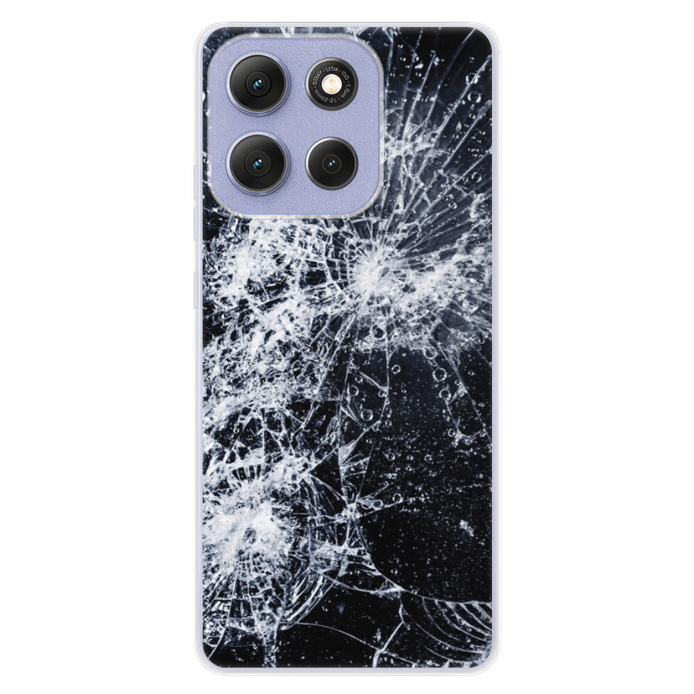 Odolné silikónové puzdro iSaprio - Cracked - Motorola Moto G86 5G
