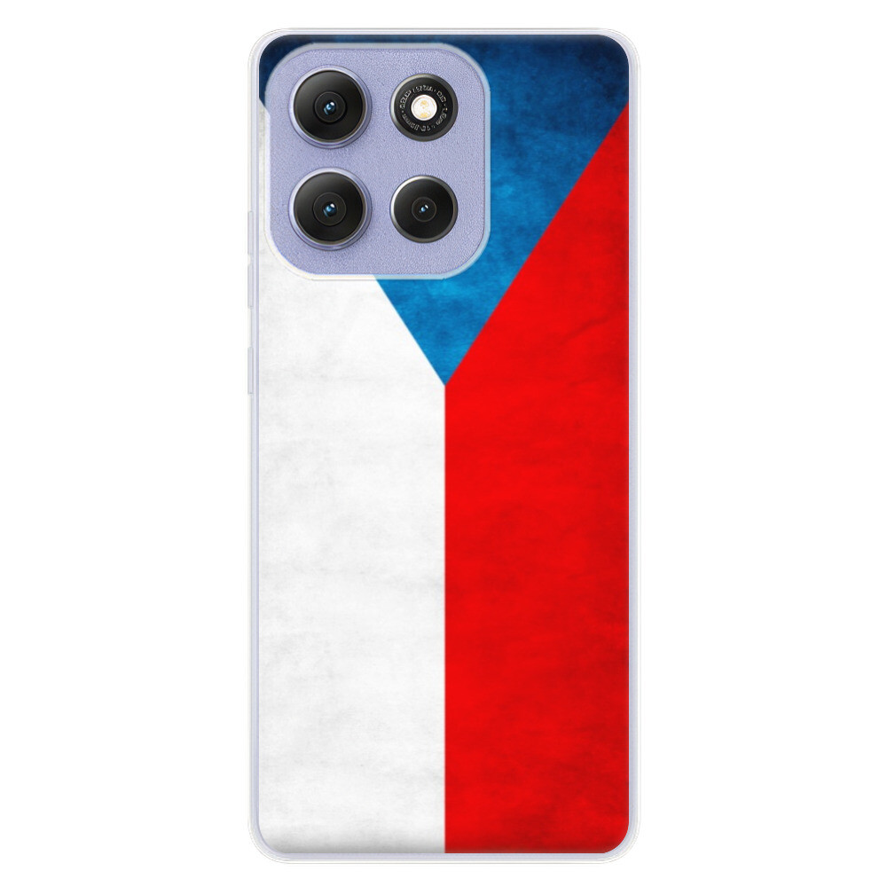 Odolné silikónové puzdro iSaprio - Czech Flag - Motorola Moto G86 5G