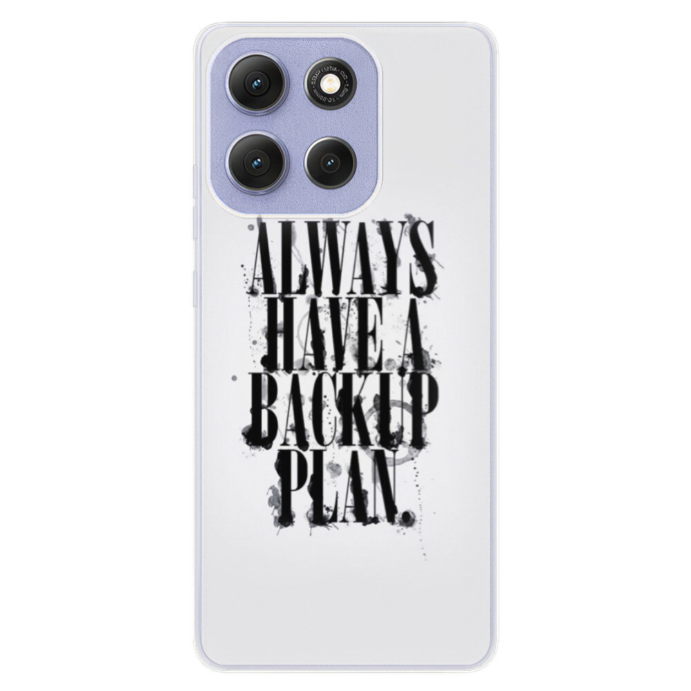 Odolné silikónové puzdro iSaprio - Backup Plan - Motorola Moto G86 5G