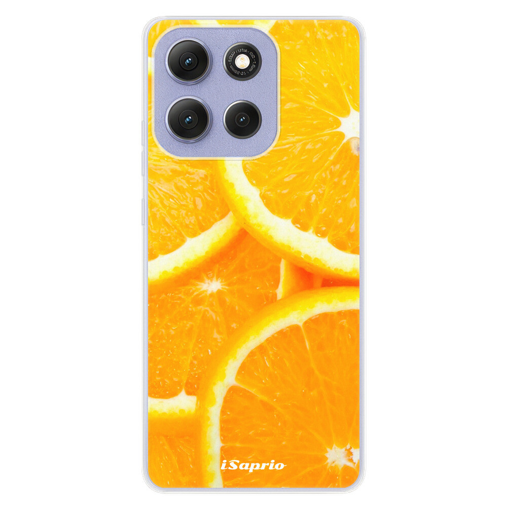 Odolné silikónové puzdro iSaprio - Orange 10 - Motorola Moto G86 5G