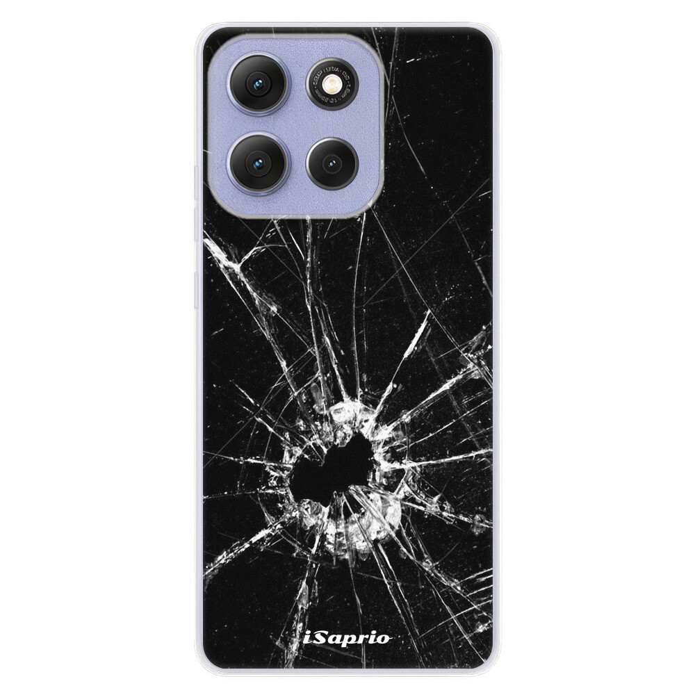 Odolné silikónové puzdro iSaprio - Broken Glass 10 - Motorola Moto G86 5G