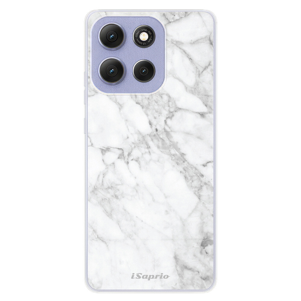 Odolné silikónové puzdro iSaprio - SilverMarble 14 - Motorola Moto G86 5G