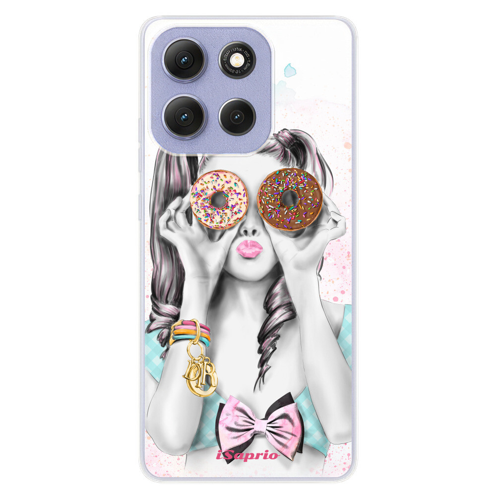 Odolné silikónové puzdro iSaprio - Donuts 10 - Motorola Moto G86 5G