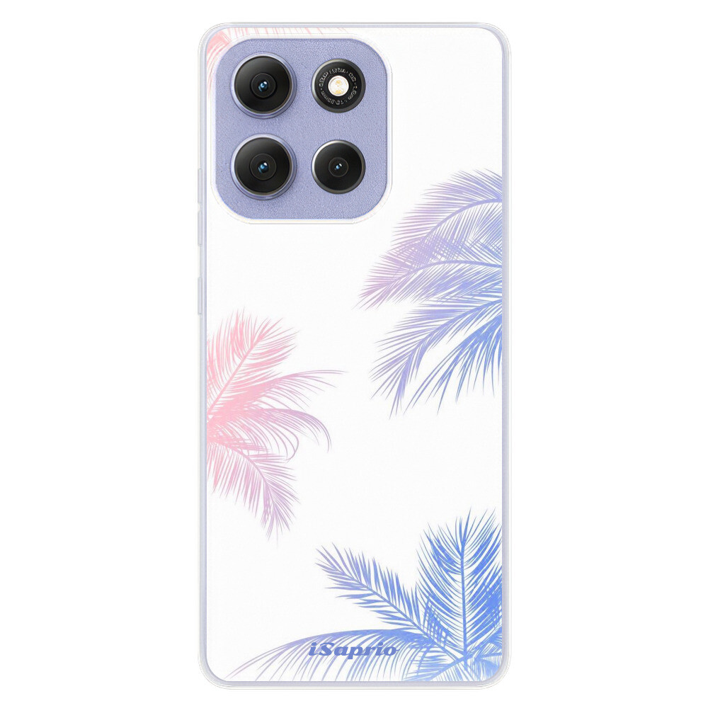 Odolné silikónové puzdro iSaprio - Digital Palms 10 - Motorola Moto G86 5G