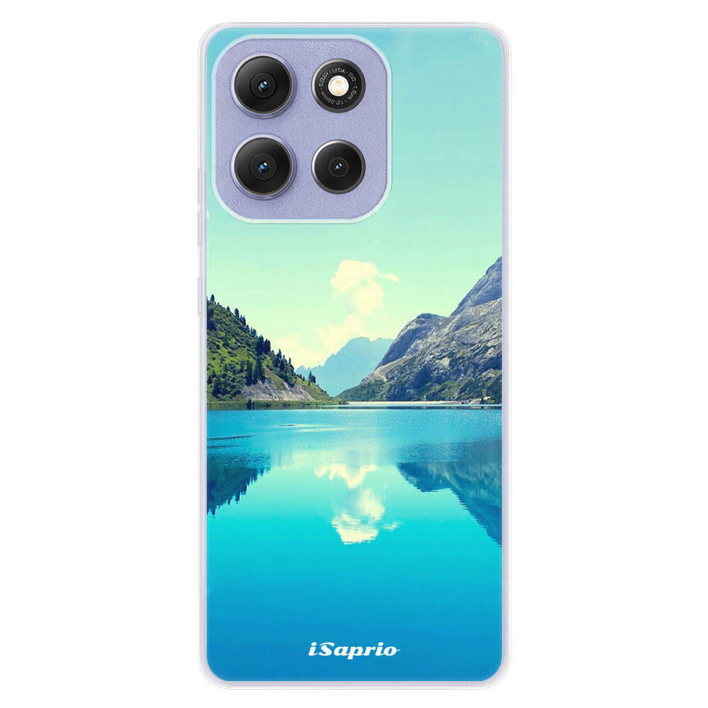Odolné silikónové puzdro iSaprio - Lake 01 - Motorola Moto G86 5G