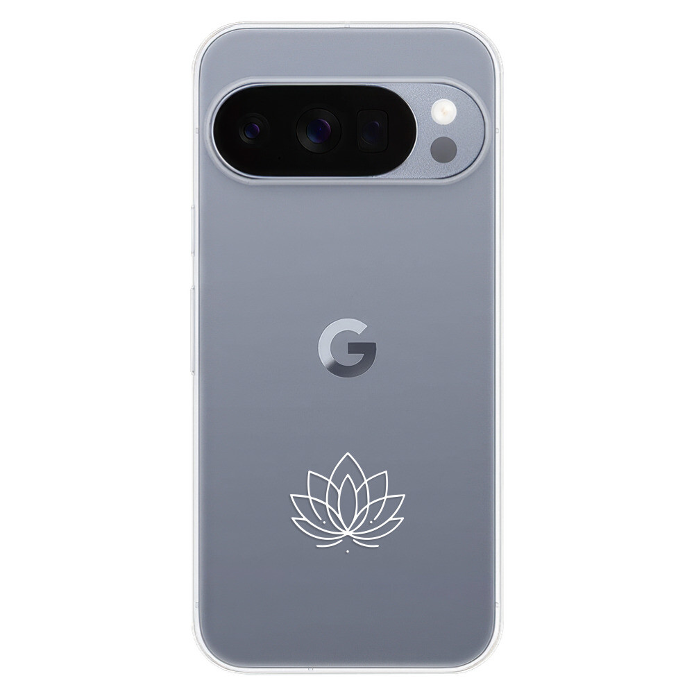 Odolné silikónové puzdro iSaprio - čiré - Lotos - Google Pixel 10 / 10 Pro