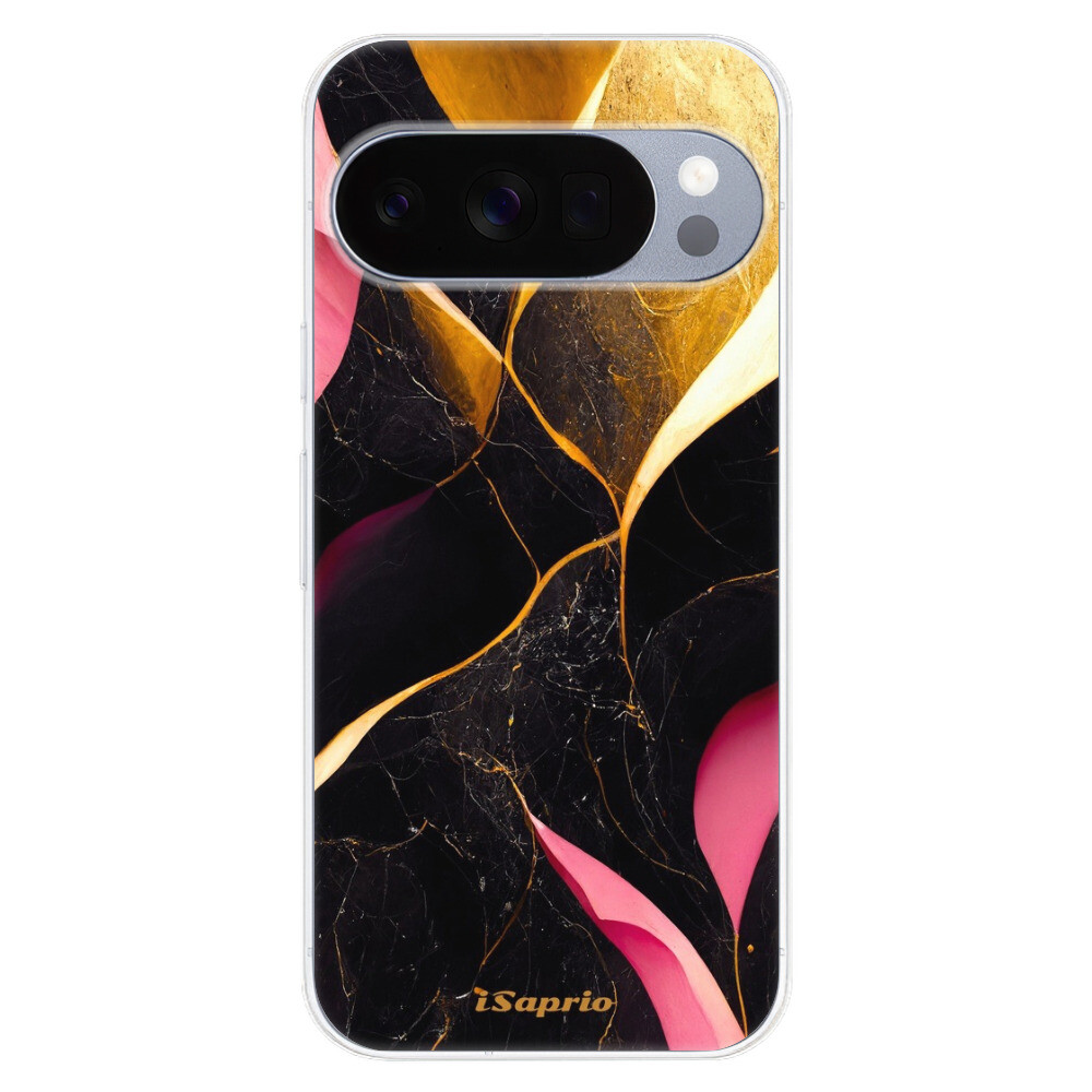 Odolné silikónové puzdro iSaprio - Gold Pink Marble - Google Pixel 10 / 10 Pro