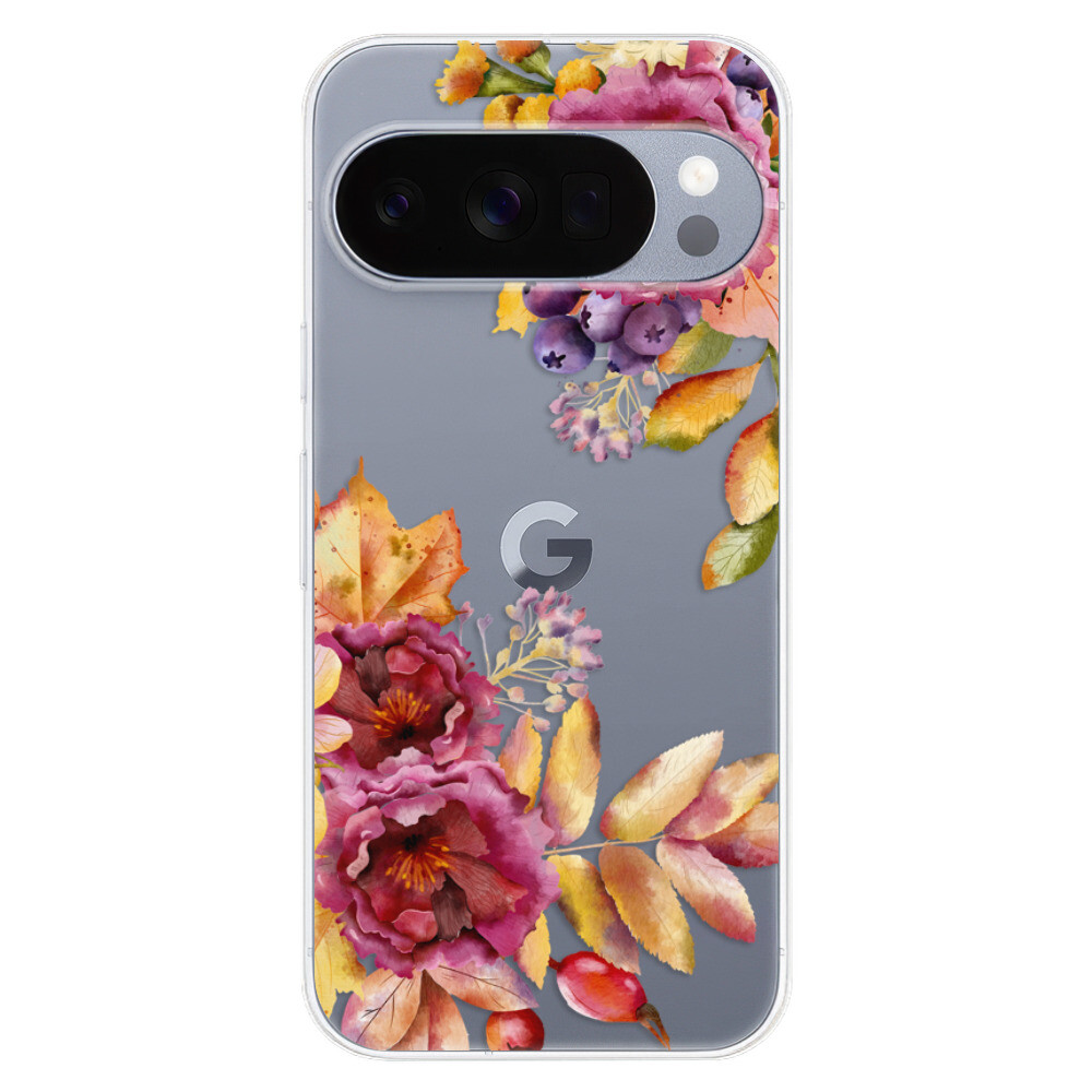 Odolné silikónové puzdro iSaprio - Fall Flowers - Google Pixel 10 / 10 Pro