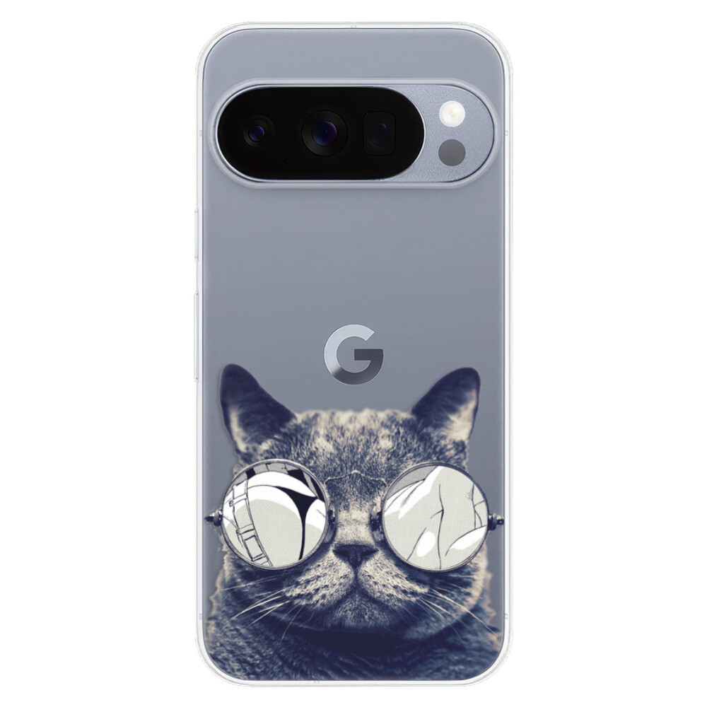 Odolné silikónové puzdro iSaprio - Crazy Cat 01 - Google Pixel 10 / 10 Pro