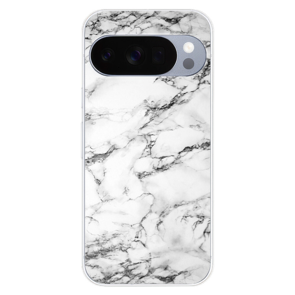 Odolné silikónové puzdro iSaprio - White Marble 01 - Google Pixel 10 / 10 Pro