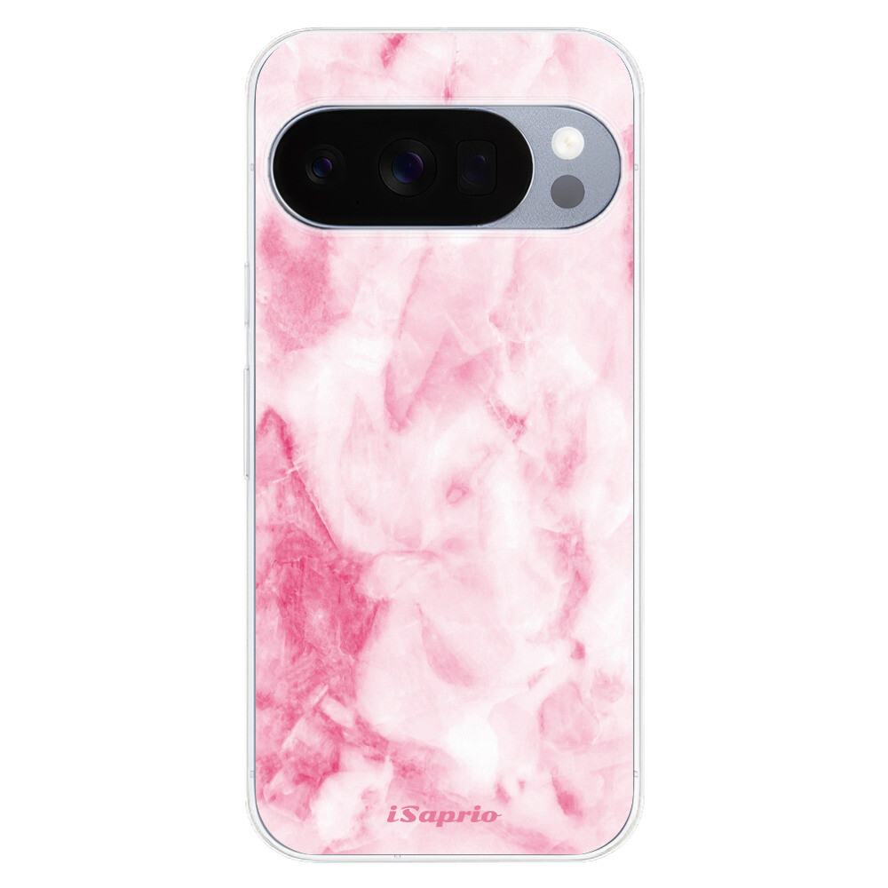 Odolné silikónové puzdro iSaprio - RoseMarble 16 - Google Pixel 10 / 10 Pro