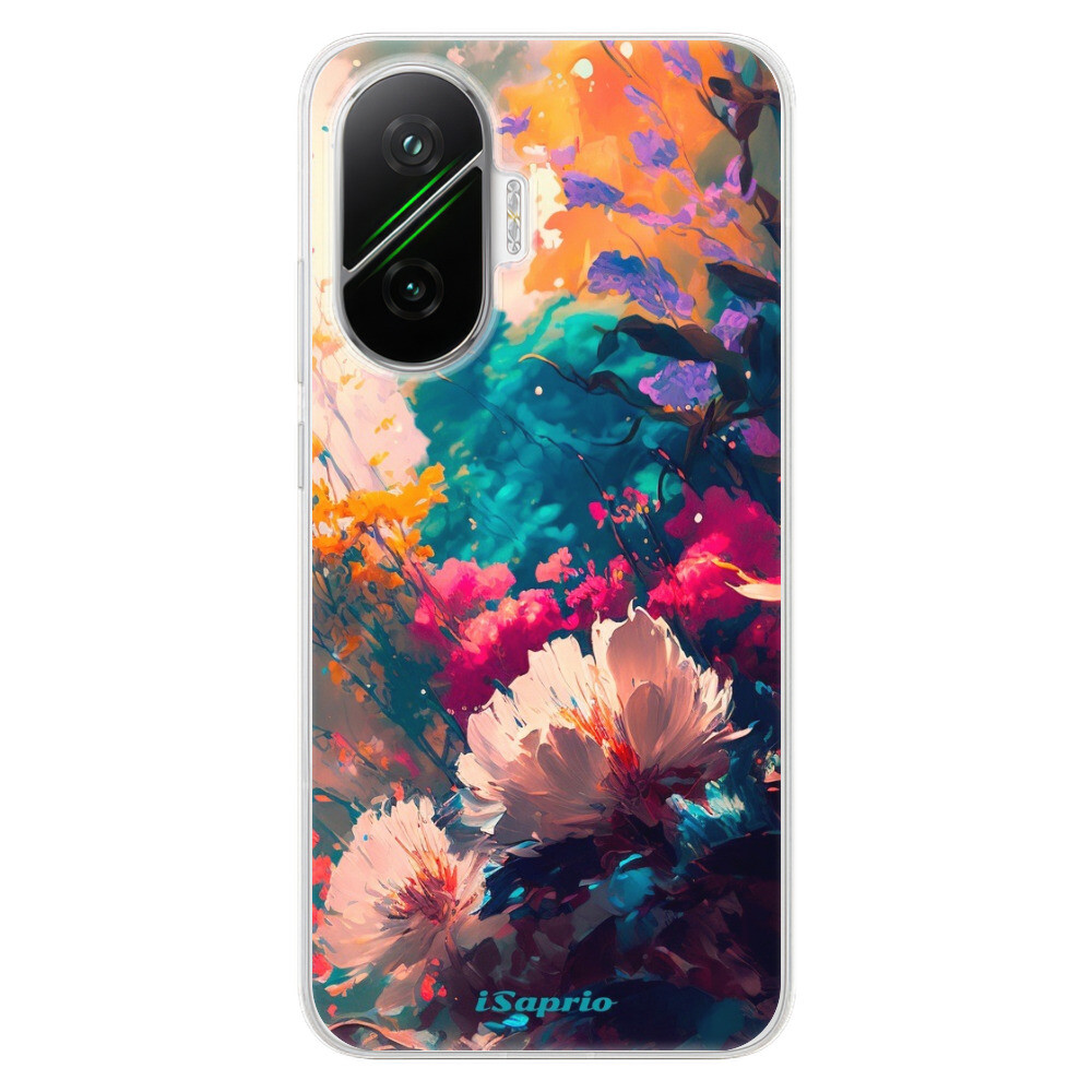 Odolné silikónové puzdro iSaprio - Flower Design - Poco F7
