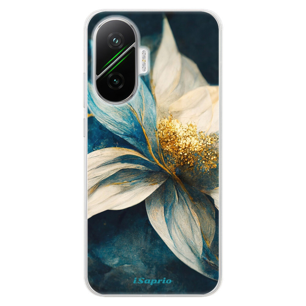 Odolné silikónové puzdro iSaprio - Blue Petals - Poco F7