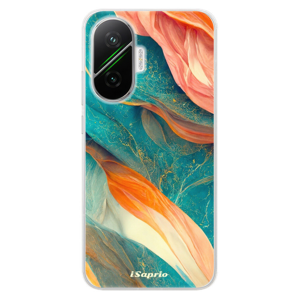 Odolné silikónové puzdro iSaprio - Abstract Marble - Poco F7