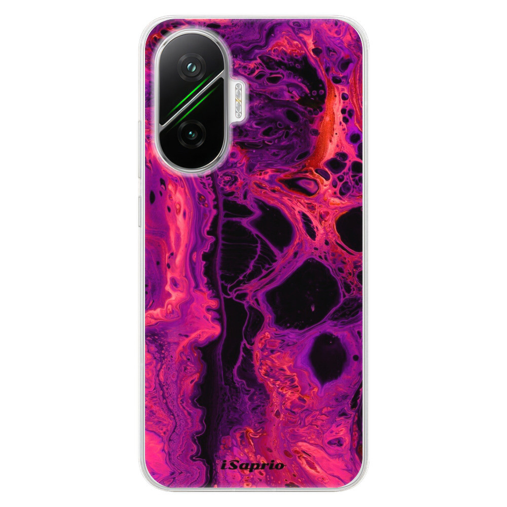 Odolné silikónové puzdro iSaprio - Abstract Dark 01 - Poco F7