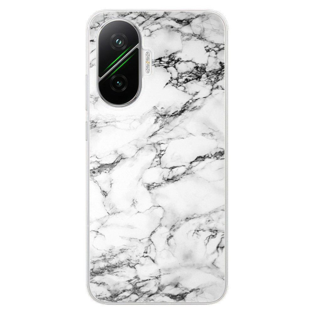 Odolné silikónové puzdro iSaprio - White Marble 01 - Poco F7