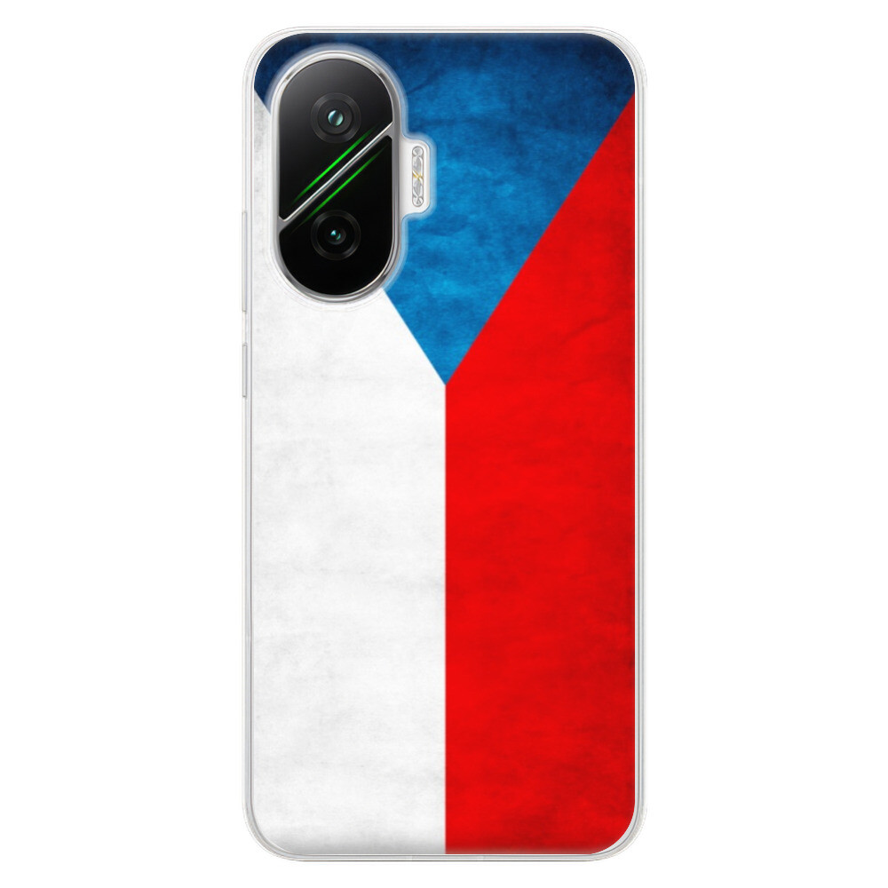 Odolné silikónové puzdro iSaprio - Czech Flag - Poco F7