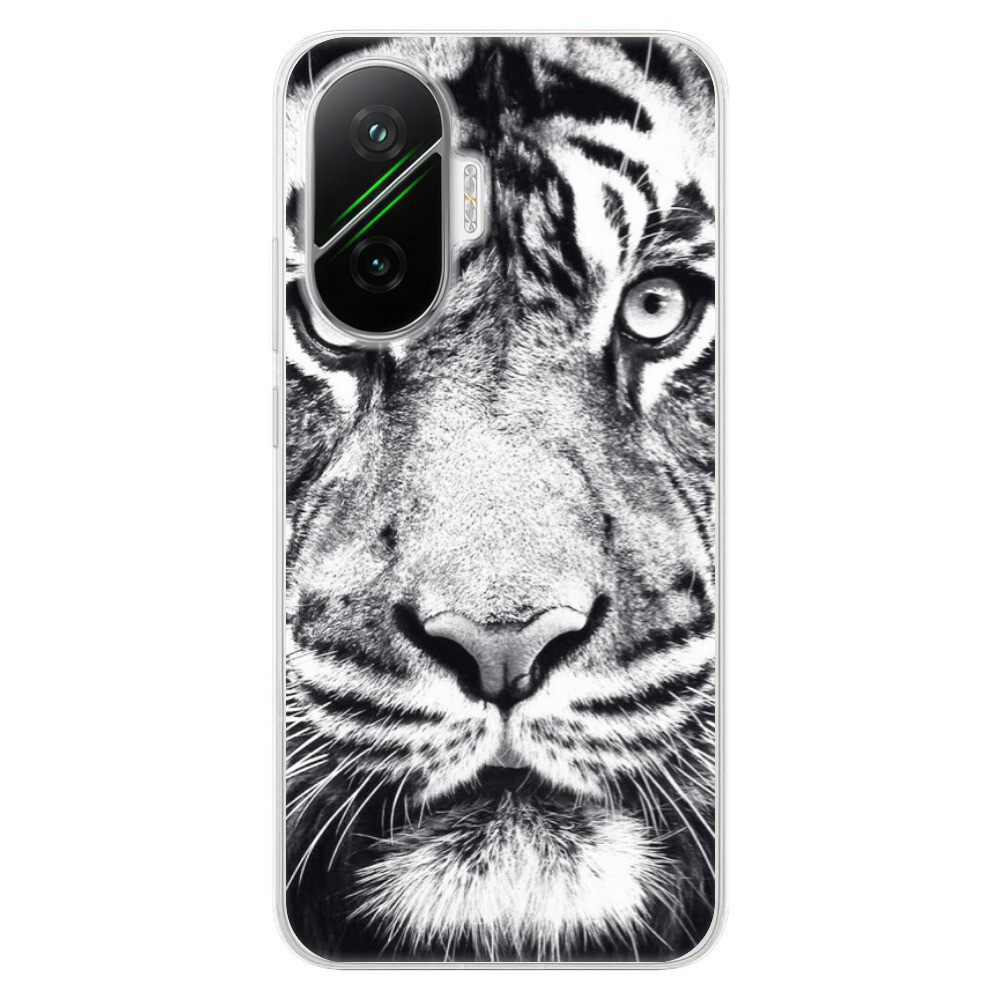 Odolné silikónové puzdro iSaprio - Tiger Face - Poco F7