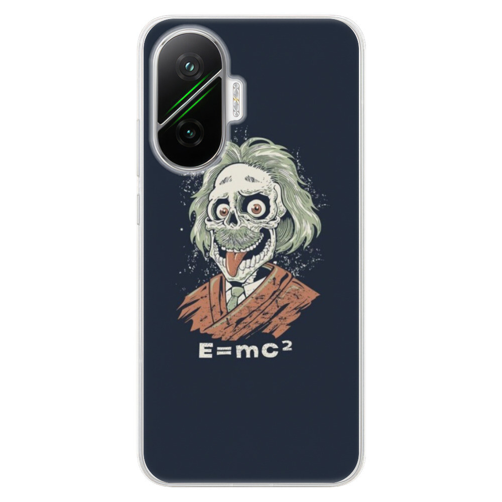 Odolné silikónové puzdro iSaprio - Einstein 01 - Poco F7