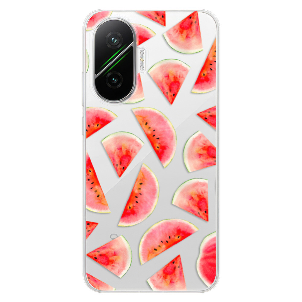 Odolné silikónové puzdro iSaprio - Melon Pattern 02 - Poco F7