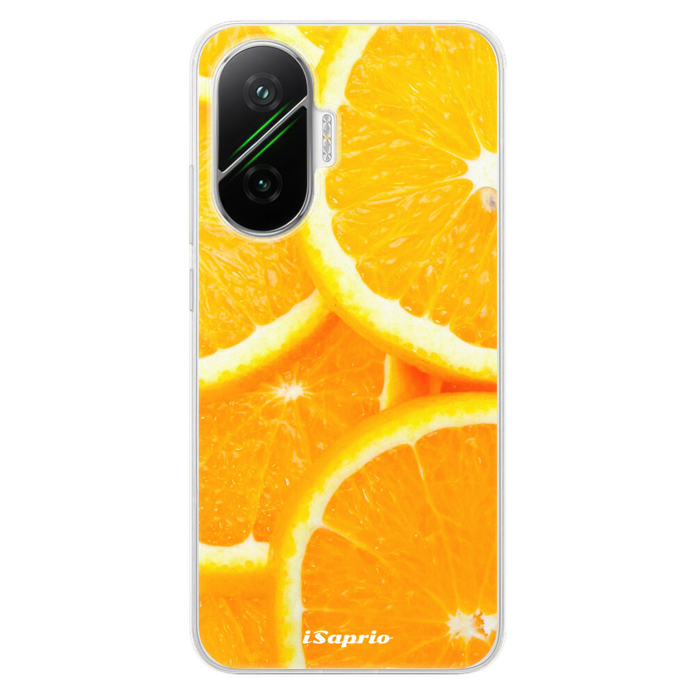 Odolné silikónové puzdro iSaprio - Orange 10 - Poco F7